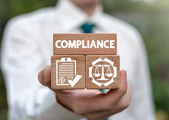 Ensure compliance with regulations
